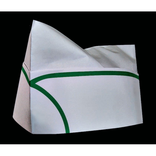 Cap. Overseas Crown Green Stripe, PK1000